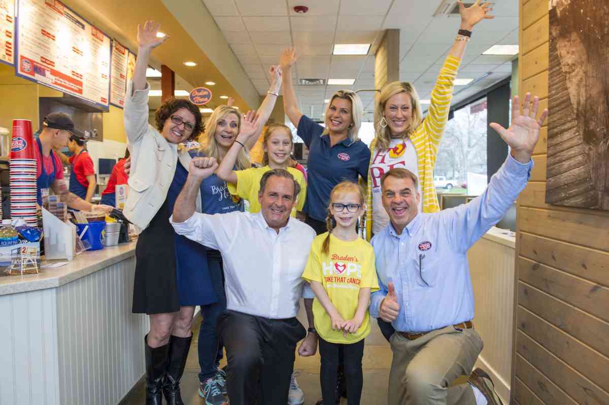 Founder Peter Cancro celebrates with Braden’s Hope on 2018 Day of Giving