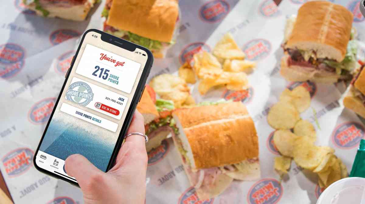 Image for The Jersey Mike's App.