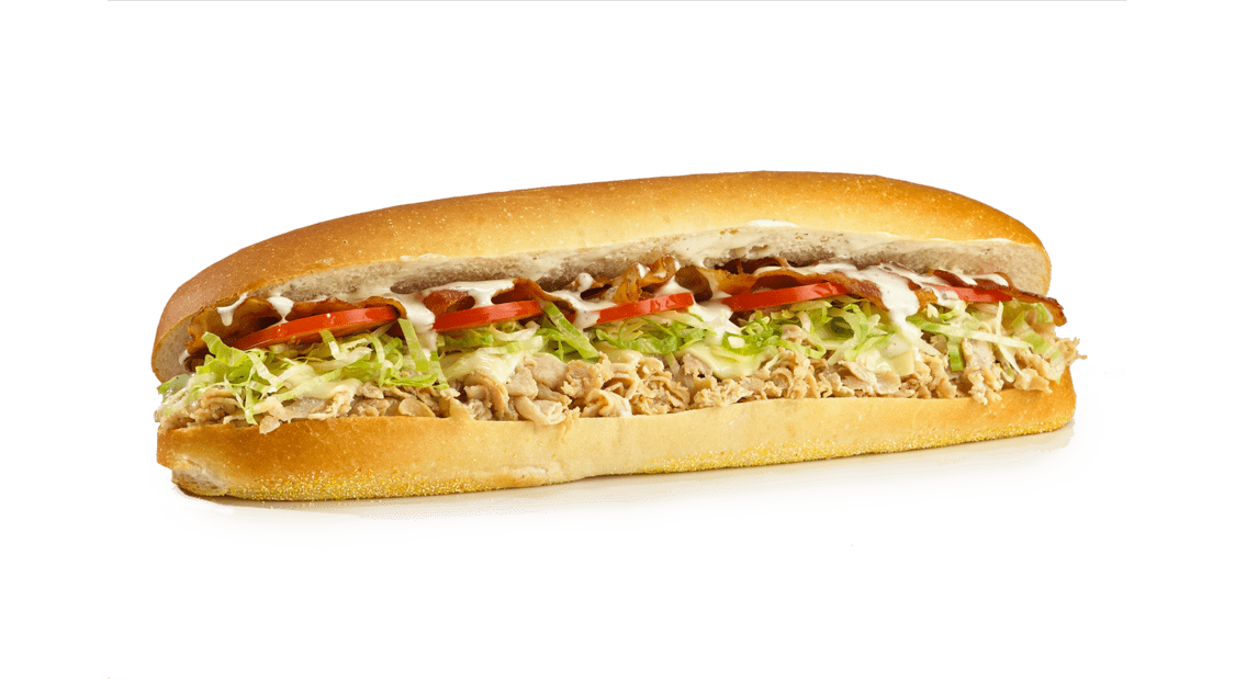 Order Giant Bacon Ranch Chicken Cheese Steak food online from Jersey Mike's Subs store, Fayetteville on bringmethat.com