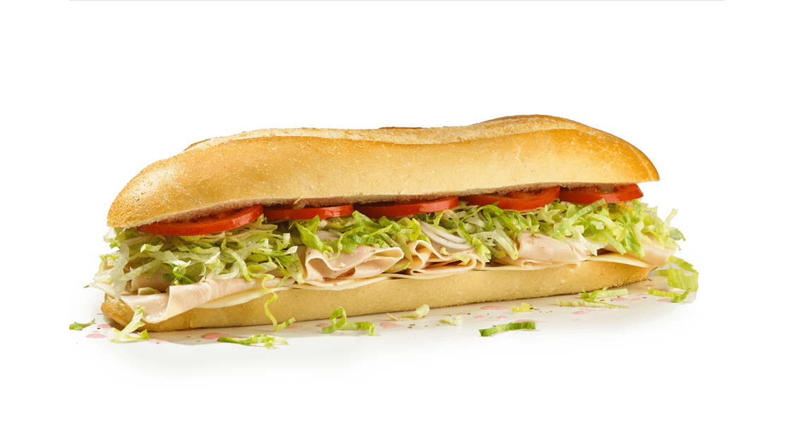 Order Giant Turkey Breast and Provolone food online from Jersey Mike's Subs store, Fayetteville on bringmethat.com