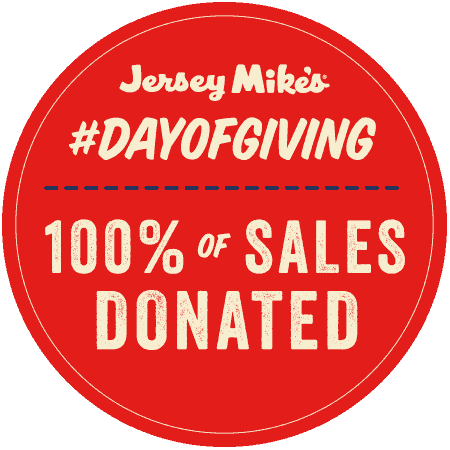 100% of Sales Donated on the Day of Giving®